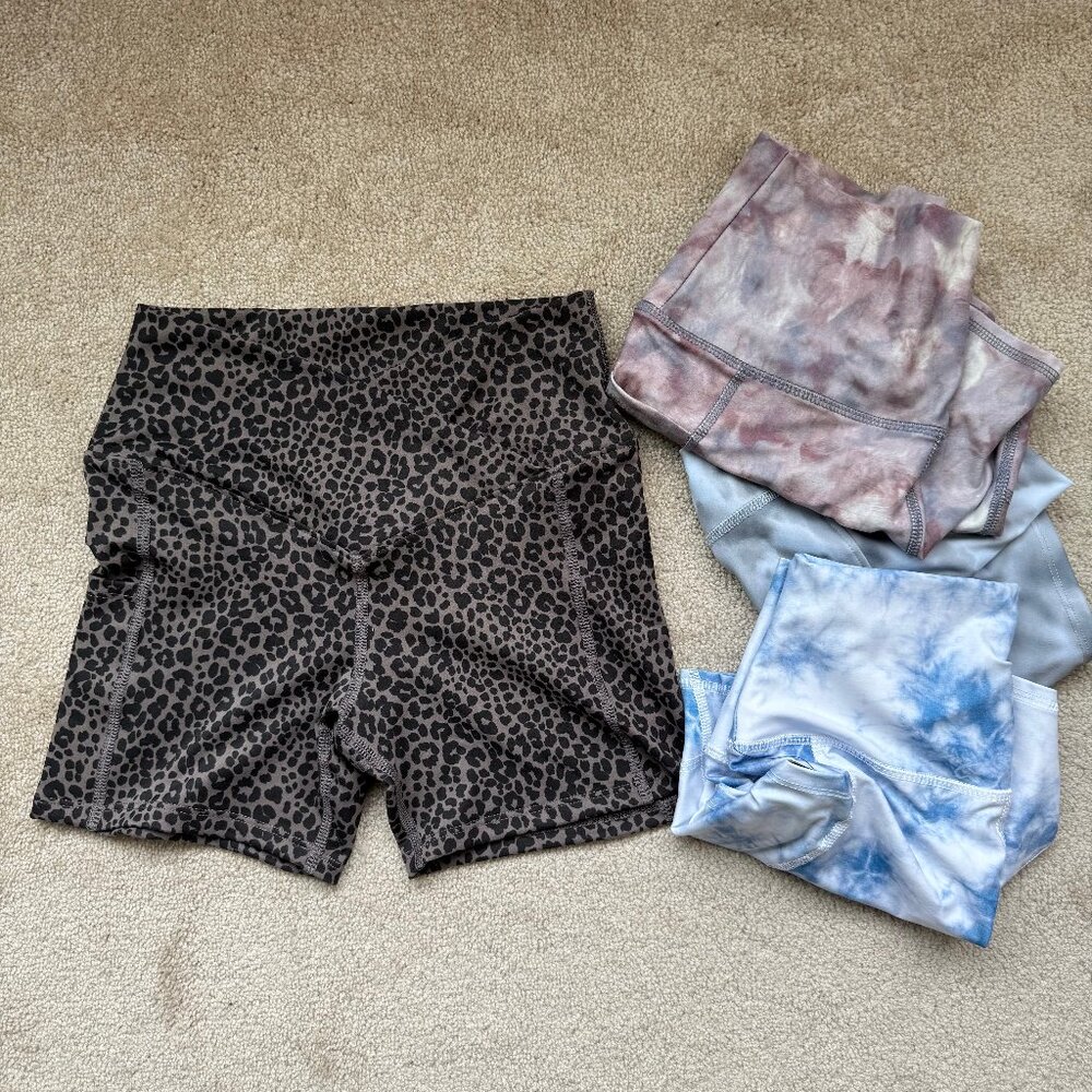 Evolution and Creation • High-Rise 5" Yoga Short Bundle